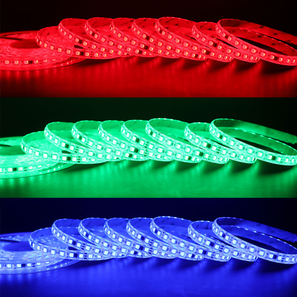 TM1814 24V adresovatelný RGBW LED pásek 12 mm 84 LED/m 14 IC/m TM1814 24V adresovatelný RGBW LED pásek 12 mm 84 LED/m 14 IC/m