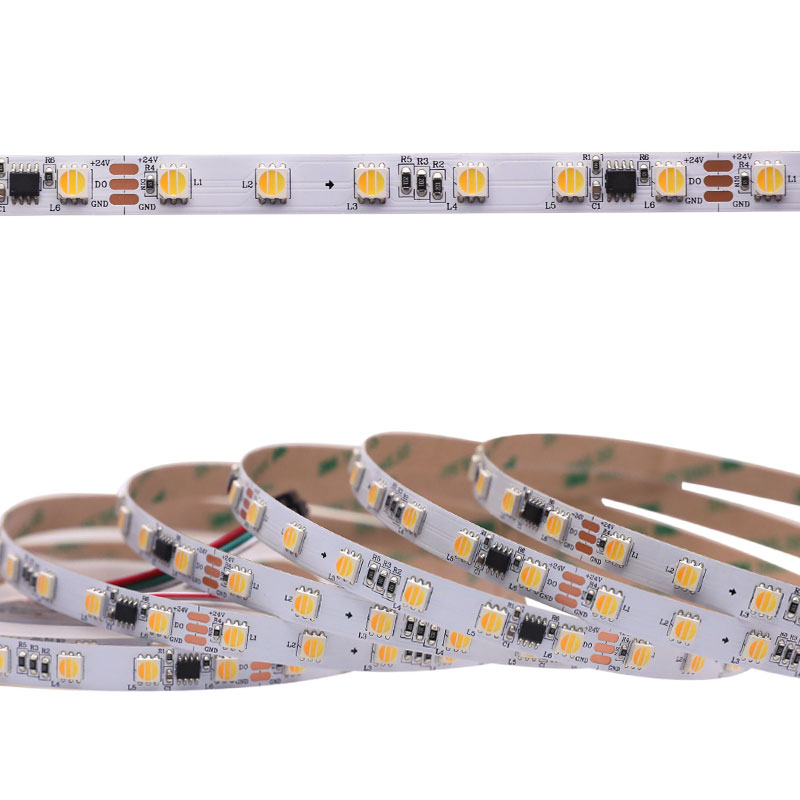 UCS1903 3000K 4500K 6500K 3v1 24V 5050 White Light adresovatelný LED pásek UCS1903 3000K 4500K 6500K 3v1 24V 5050 White Light adresovatelný LED pásek