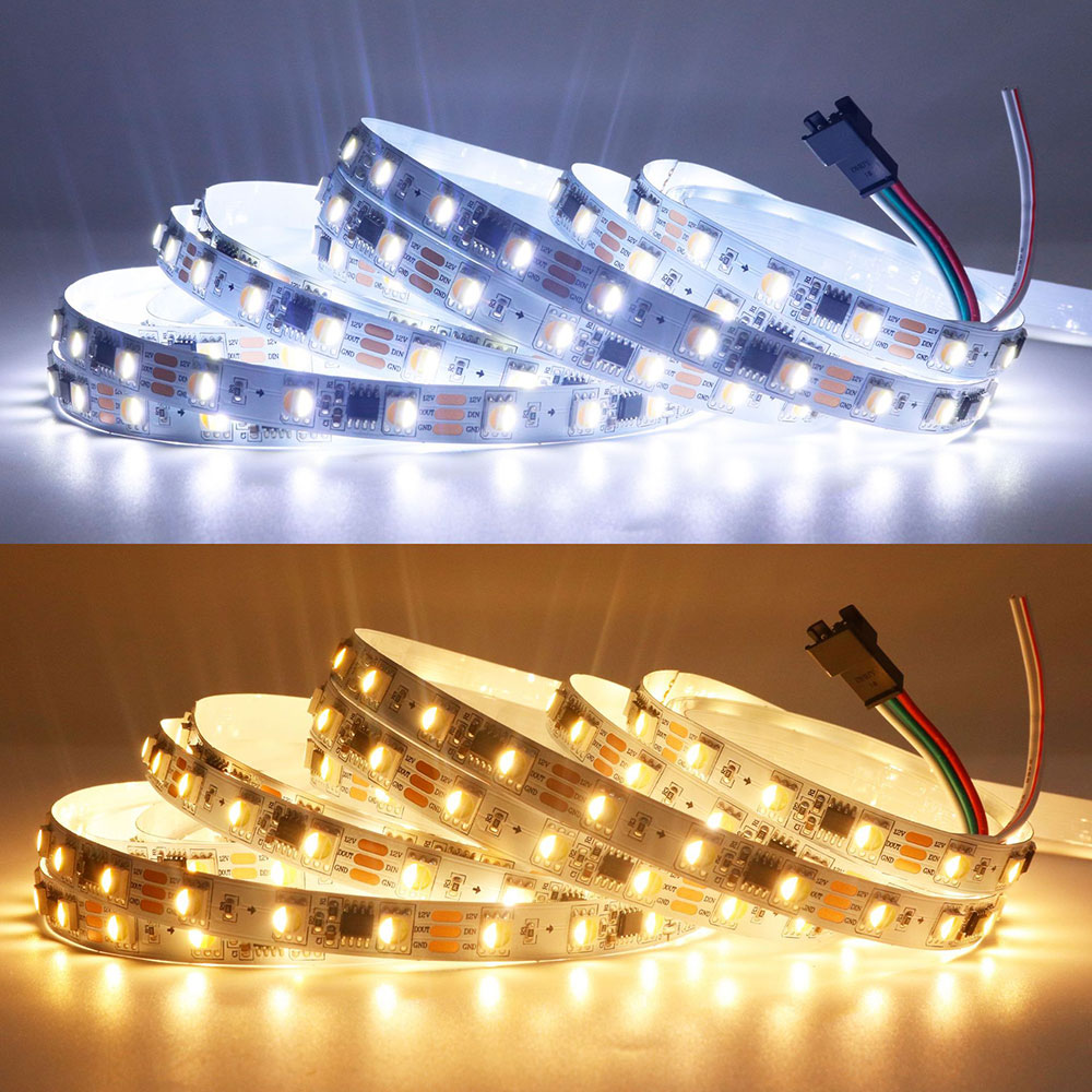 UCS1903 3000K 4500K 6500K 3v1 24V 5050 White Light adresovatelný LED pásek UCS1903 3000K 4500K 6500K 3v1 24V 5050 White Light adresovatelný LED pásek