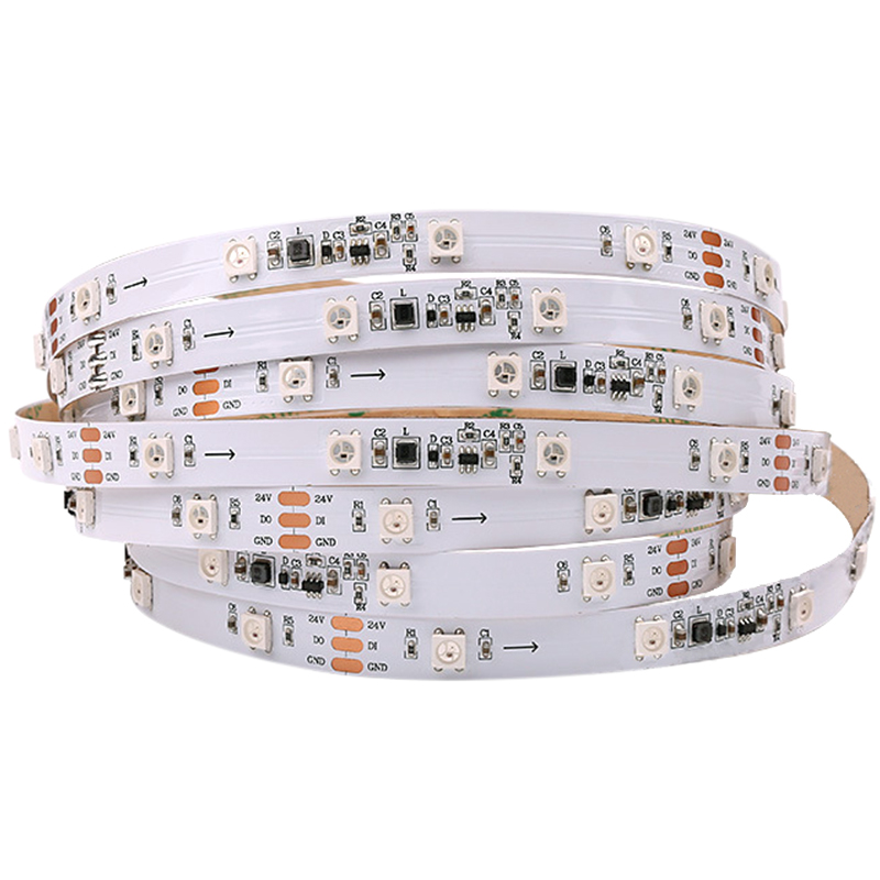 Neuer DC40V WS2811 32LEDs/m adressierbarer RGB-LED-Streifen – 20 m/65.6 Fuß ohne Spannungsabfall, flexible Traumfarben-LED-Leuchten