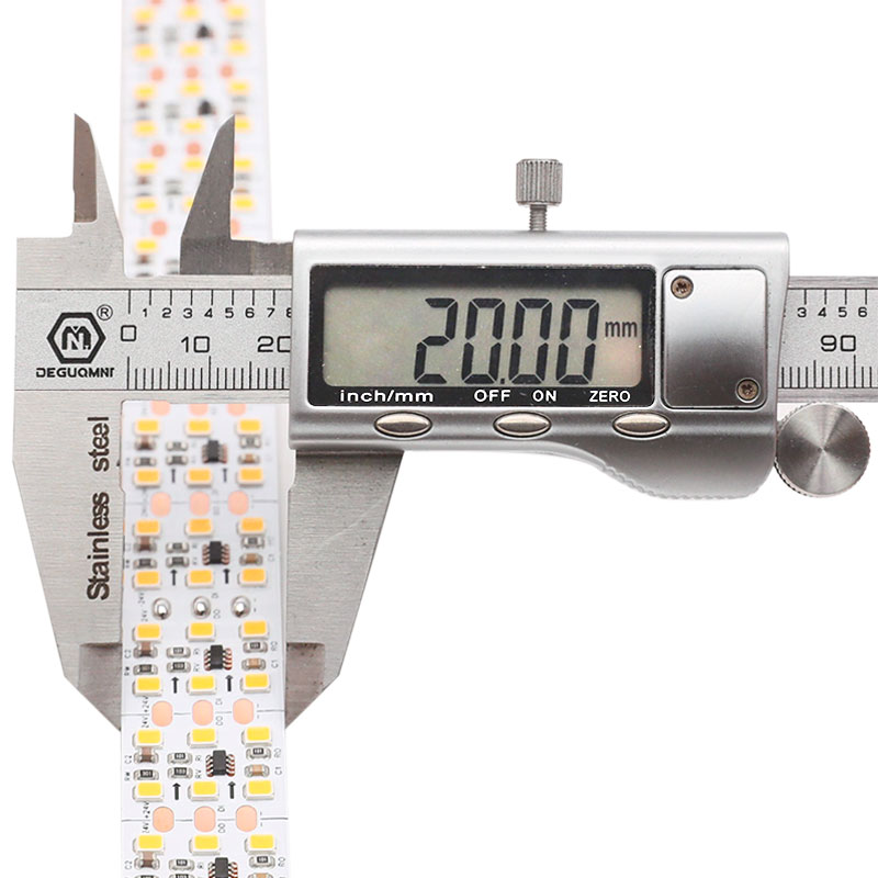 WS2811 Ultra jasný adresovatelný bílý LED pásek s třemi řadami WS2811 Ultra jasný adresovatelný bílý LED pásek s třemi řadami