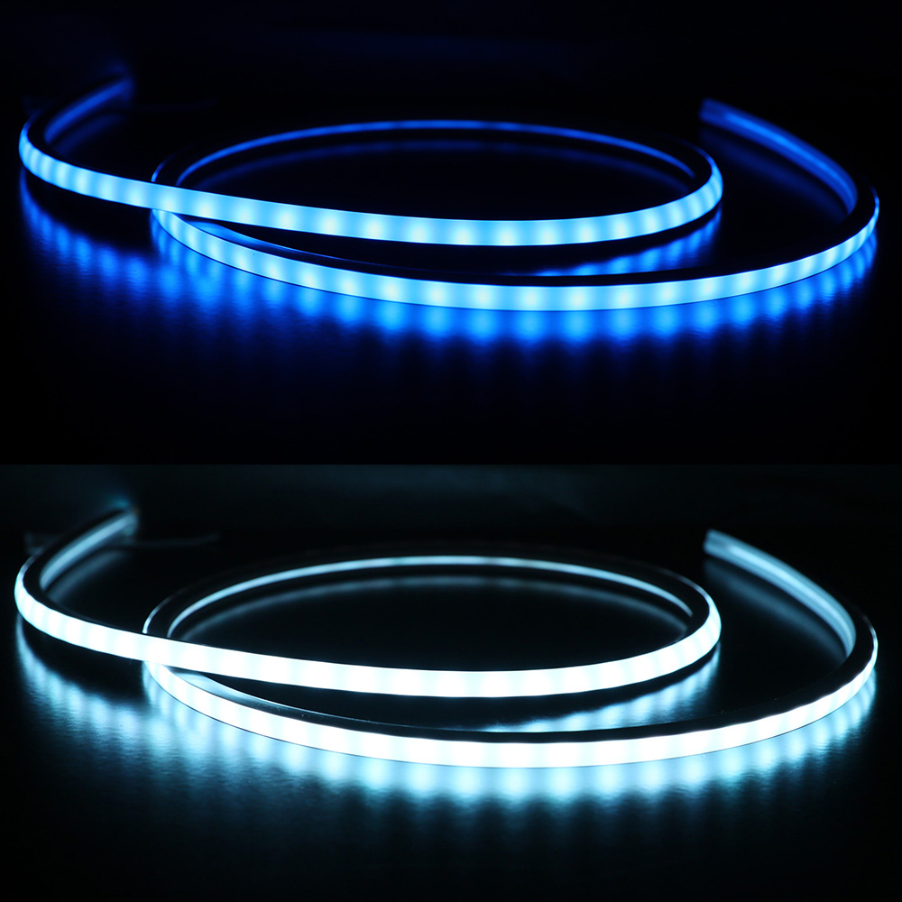 Narrowest DC5V WS2812C Dream Color LED Neon Lights Strip For DIY - 06*06mm  Size 3.28ft [DCFLS-NEON-WS2812CX96]