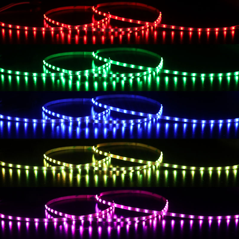 4MM WS2812C páskové světlo 3.28 stop/1 m, individuálně adresovatelné 2020 RGB LED 4MM WS2812C páskové světlo 3.28 stop/1 m, individuálně adresovatelné 2020 RGB LED