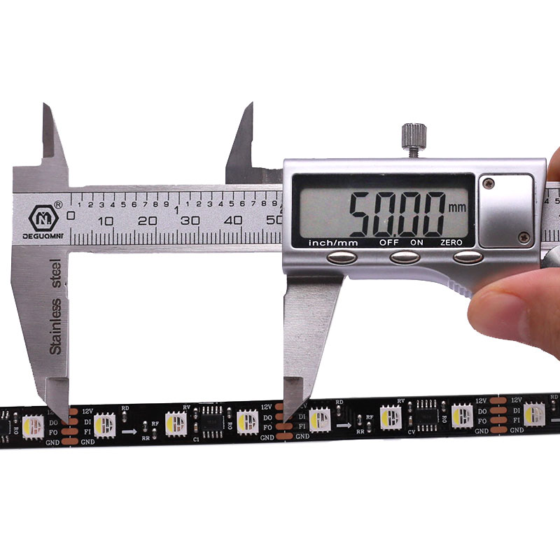 Černá PCB SK6812 Dual Data Signal 60LEDs/m Pixel RGB+W LED pásek 16.4 stop Černá PCB SK6812 Dual Data Signal 60LEDs/m Pixel RGB+W LED pásek 16.4 stop