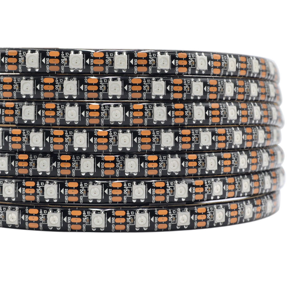ECO RGB WS2812B LED-Streifen, individuell adressierbar, 300 LEDs ECO RGB WS2812B LED-Streifen, individuell adressierbar, 300 LEDs