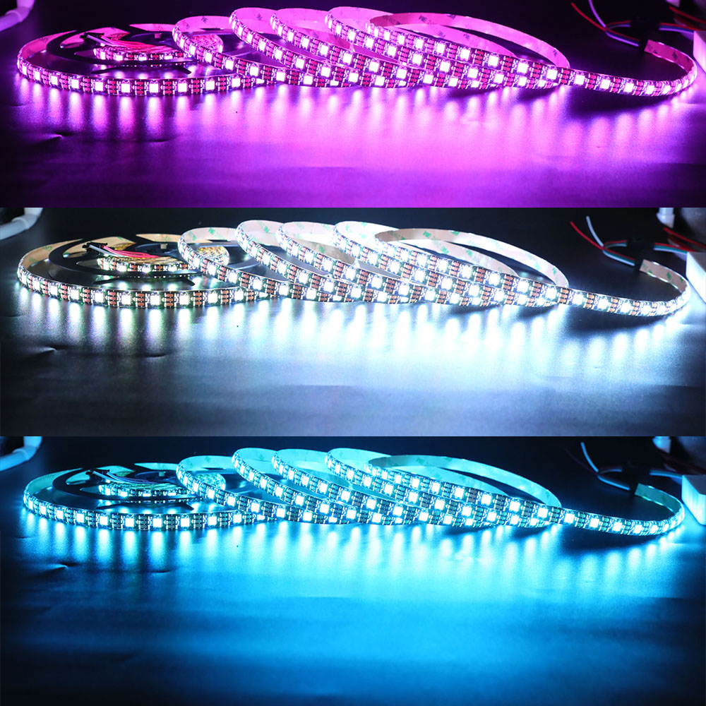 ECO RGB WS2812B LED-Streifen, individuell adressierbar, 300 LEDs ECO RGB WS2812B LED-Streifen, individuell adressierbar, 300 LEDs