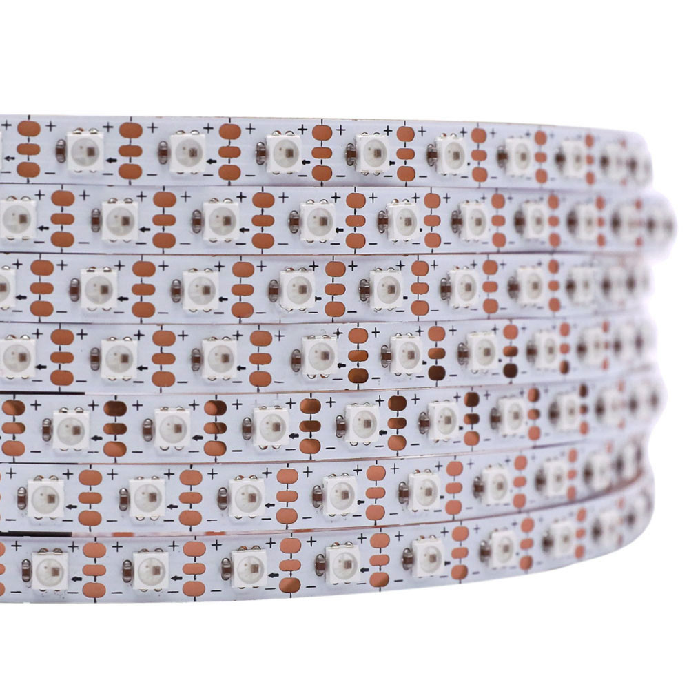 SK6813 12V SK6812 5V 7mm Individuálně adresovatelný světelný pás RGB SMD3535 96LED/m SK6813 12V SK6812 5V 7mm Individuálně adresovatelný světelný pás RGB SMD3535 96LED/m