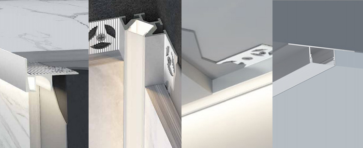 LED Tile Trim Light Channel Series