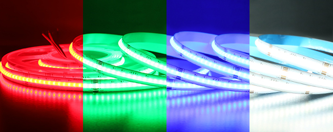COB LED Streifen RGB+W