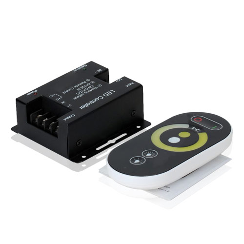 DC12/24V Max 16A 8Ax2CH, 2.4 GHz Universal Control Touch Panel LED Wireless RF Fernbedienung für Farbtemperatur LED Streifen