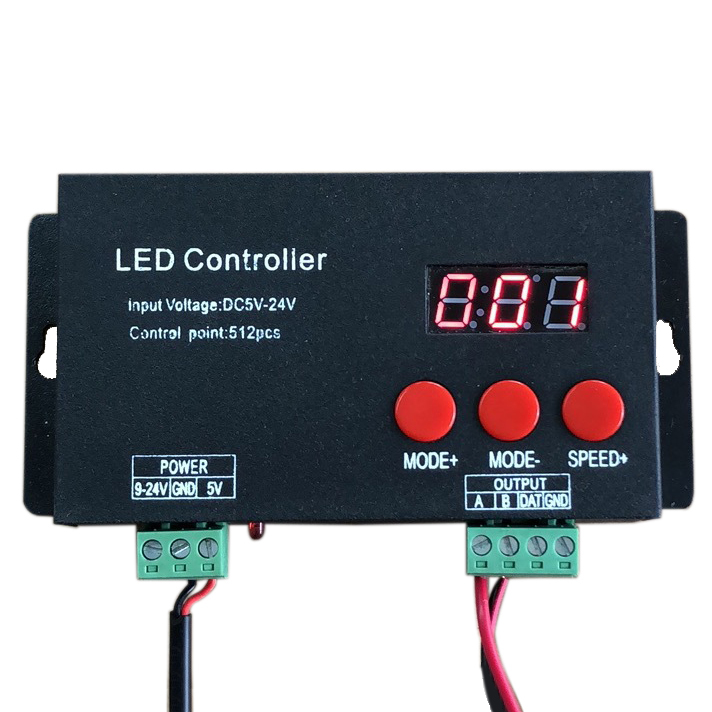 DMX512 Programmable LED Controller Decorder DMX512 Programmable LED Controller Decorder