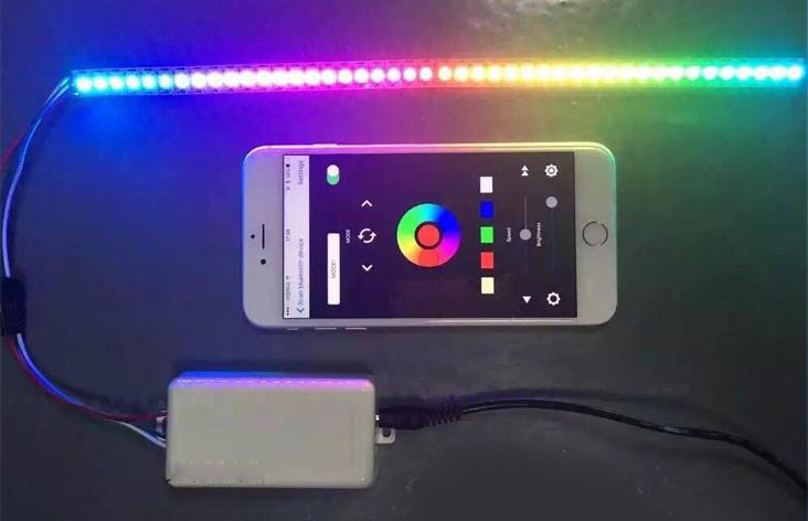 jak připojit LED kontroler sp105e