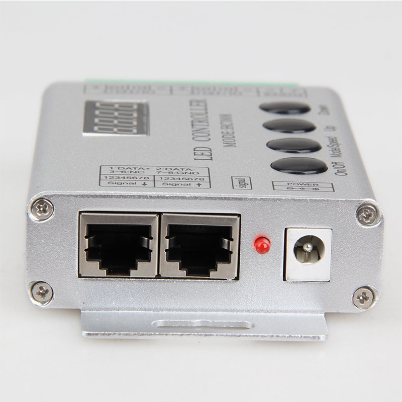 DC12V,max 2048 pixelů,Pixelový modul s plnou barevnou podporou řadiče Kaskádové interní 512druhové režimy DMX133 pro programovatelné IC LED osvětlení DC12V,max 2048 pixelů,Pixelový modul s plnou barevnou podporou řadiče Kaskádové interní 512druhové režimy DMX133 pro programovatelné IC LED osvětlení