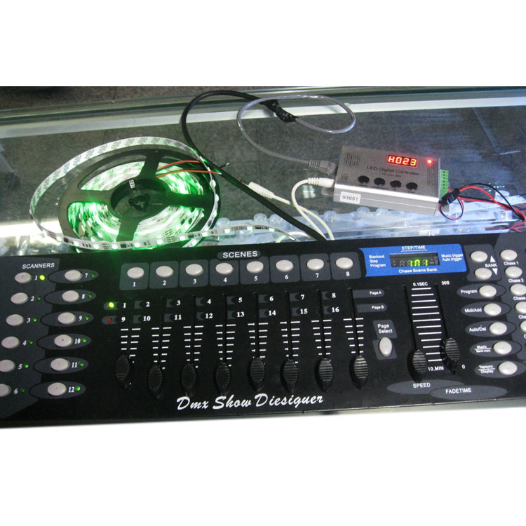 DC12V,max 2048 pixelů,Pixelový modul s plnou barevnou podporou řadiče Kaskádové interní 512druhové režimy DMX133 pro programovatelné IC LED osvětlení DC12V,max 2048 pixelů,Pixelový modul s plnou barevnou podporou řadiče Kaskádové interní 512druhové režimy DMX133 pro programovatelné IC LED osvětlení