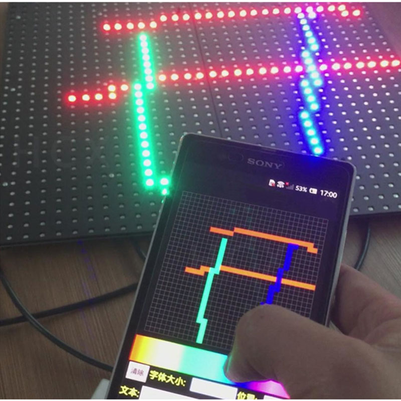 DC5-24V, digitaler LED-WIFI-DMX512-Controller, 2048 Pixel, APP-Steuerung über Android-Geräte, kann adressierbar angeschlossen werden, DMX512 programmierbare LED-Leuchten DC5-24V, digitaler LED-WIFI-DMX512-Controller, 2048 Pixel, APP-Steuerung über Android-Geräte, kann adressierbar angeschlossen werden, DMX512 programmierbare LED-Leuchten