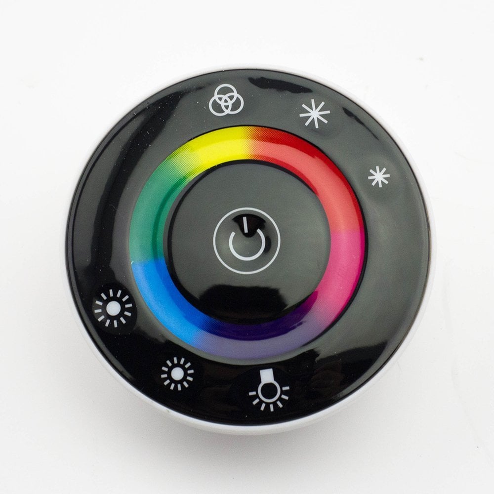 DC12/24V UFO Touch RGB LED Controller - 18A 3-Channel Wireless Remote ...
