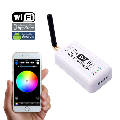MINI 2.4 GHz WIFI RF Wireless Slave Controller Steuerung über IOS oder Android Smartphone Tablet PC Konstantstrom für SC, CCT, RGB LED Streifen