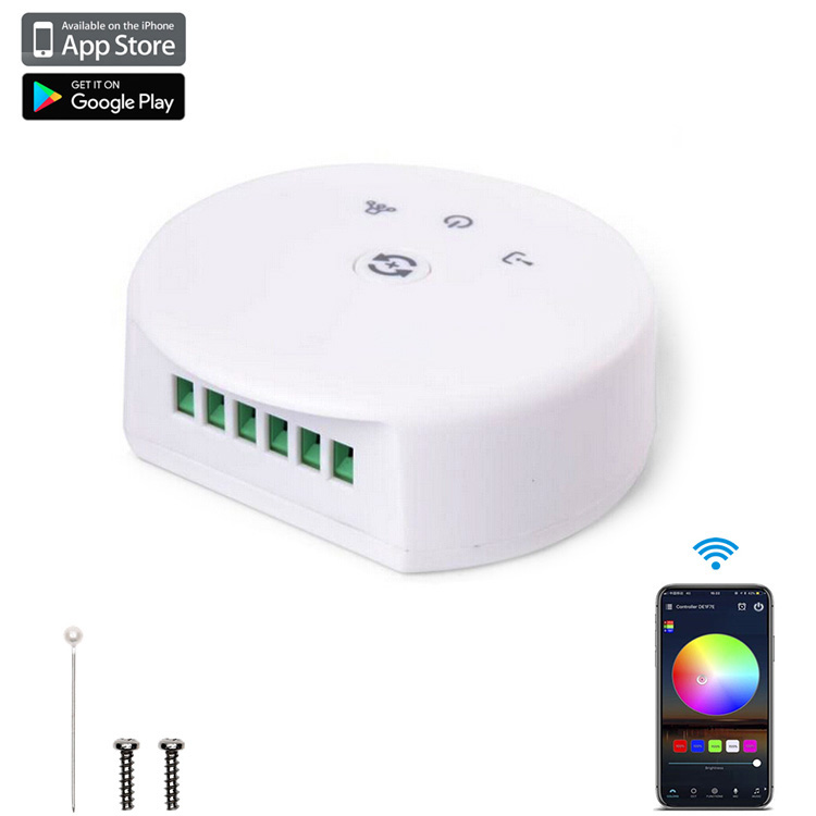 DC12/24V 16A RGB/RGBW UFO ovládání Bluetooth ovladačem přes iOS nebo Android chytrý telefon Tablet pro RGB RGBW LED světelné pásy