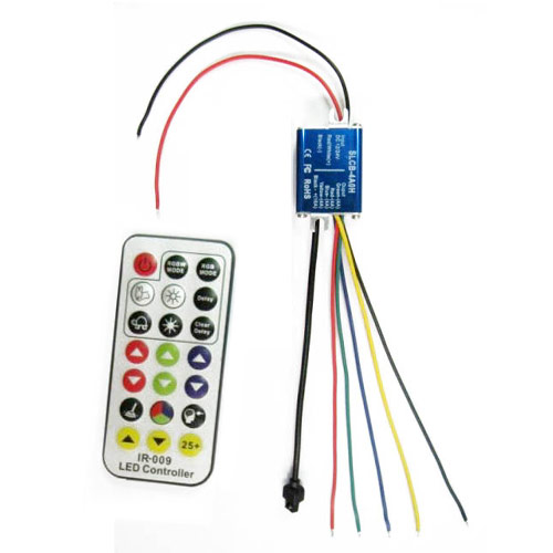 DC5/12/24V Max 16A 4Ax4CH, wasserdichte IP65 Wireless 21tasten RF Fernbedienung für RGBW Band Lichter