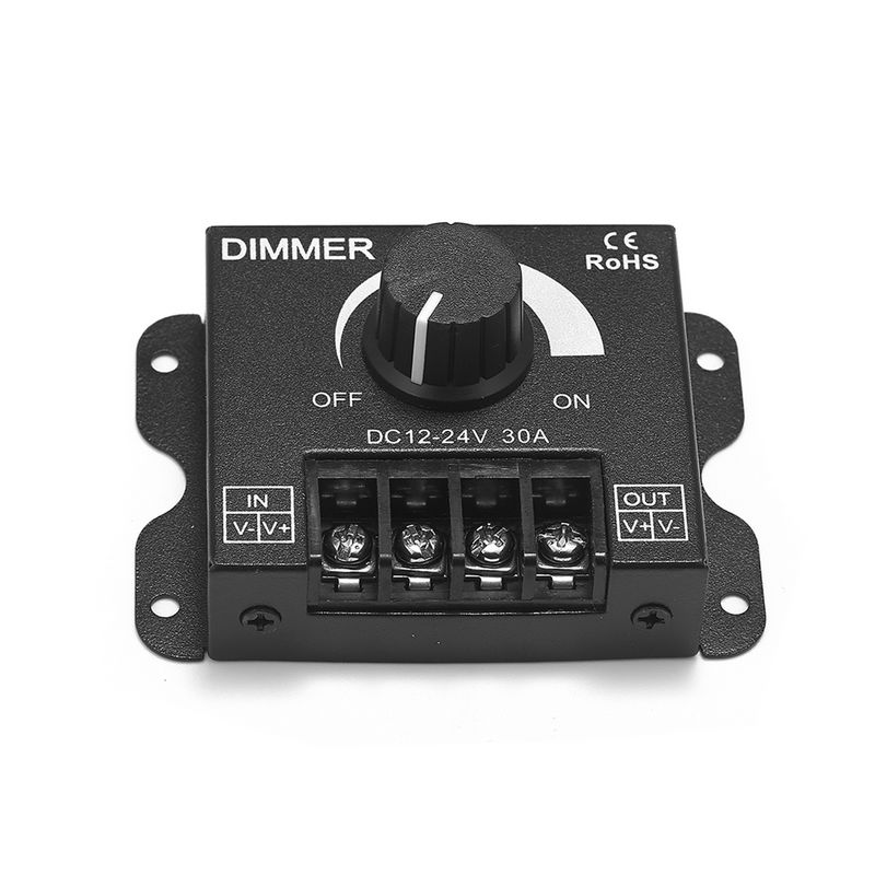 DM110 DC12V-24V 1kanálový invertorový stmívač, multifunkční stmívač DM110 DC12V-24V 1kanálový invertorový stmívač, multifunkční stmívač