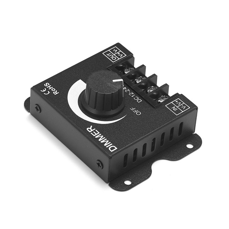DM110 DC12V-24V 1kanálový invertorový stmívač, multifunkční stmívač DM110 DC12V-24V 1kanálový invertorový stmívač, multifunkční stmívač