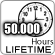 lifetime 50000 hours