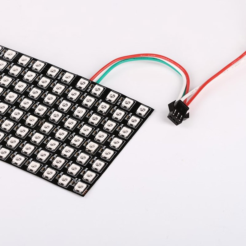 WS2812B LED Digital Pixel Panel 5050 RGB Advertising Display Matrix Screen DC 5V 