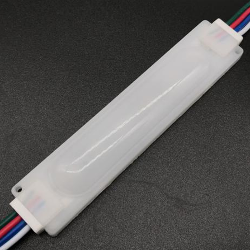 DC12V 1.44W 92*19mm Color Change RGB SMD5630 High CRI 90 Super Bright LED Module String Lights, 20Pcs/String DC12V 1.44W 92*19mm Color Change RGB SMD5630 High CRI 90 Super Bright LED Module String Lights, 20Pcs/String