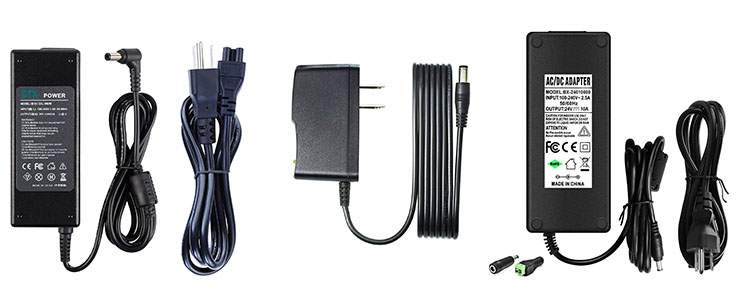 DC24V plastový napájecí adaptér