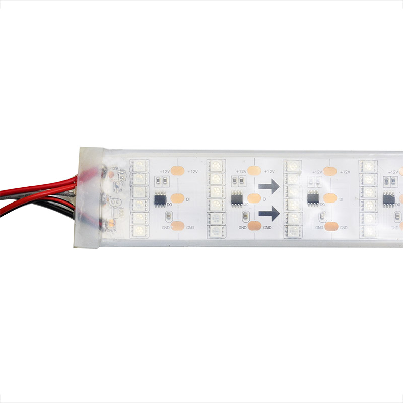 Šestiřadé LED páskové světlo RGB Dream Color Chasing, DC12V, flexibilní LED páskové světlo s 55 LED na stopu. - Pro sváteční osvětlení Šestiřadé LED páskové světlo RGB Dream Color Chasing, DC12V, flexibilní LED páskové světlo s 55 LED na stopu. - Pro sváteční osvětlení