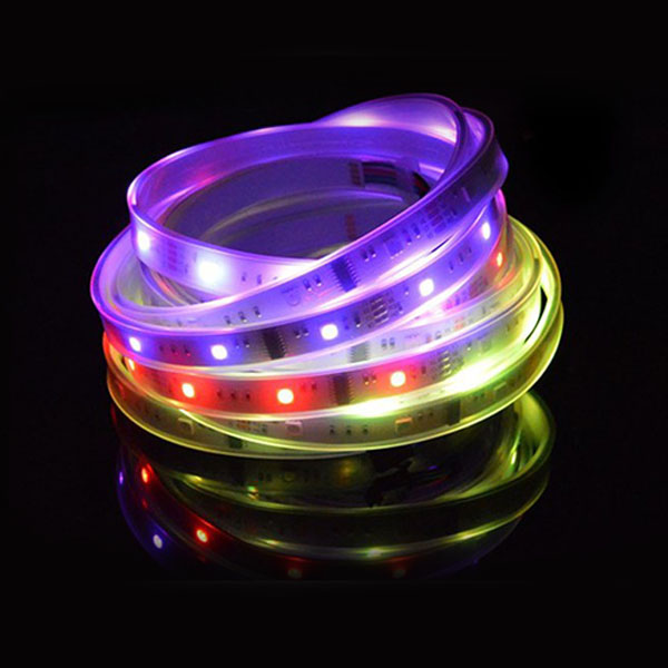 Řada LPD6803 DC12V Flexibilní LED pásková světla, programovatelné zachycování barev v plné barvě, venkovní voděodolnost IP67, 150 LED 16.4 stop na kotouč v prodeji Řada LPD6803 DC12V Flexibilní LED pásková světla, programovatelné zachycování barev v plné barvě, venkovní voděodolnost IP67, 150 LED 16.4 stop na kotouč v prodeji
