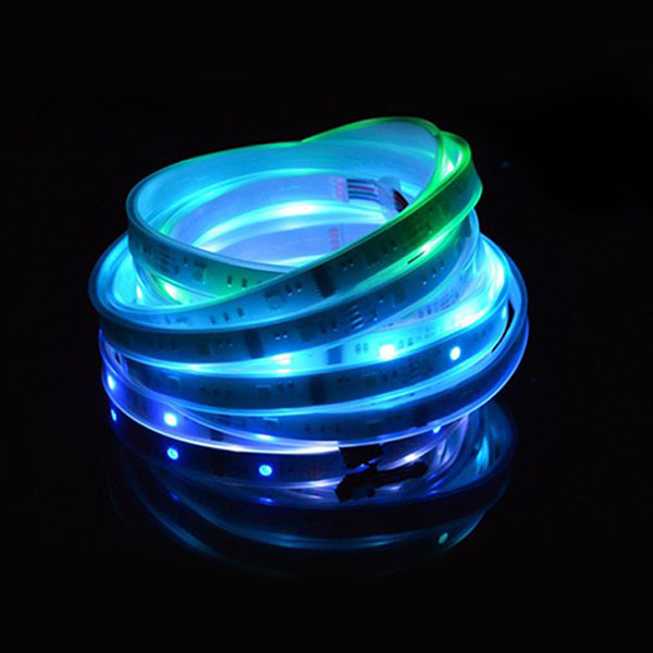 Řada LPD6803 DC12V Flexibilní LED pásková světla, programovatelné zachycování barev v plné barvě, venkovní voděodolnost IP67, 150 LED 16.4 stop na kotouč v prodeji Řada LPD6803 DC12V Flexibilní LED pásková světla, programovatelné zachycování barev v plné barvě, venkovní voděodolnost IP67, 150 LED 16.4 stop na kotouč v prodeji