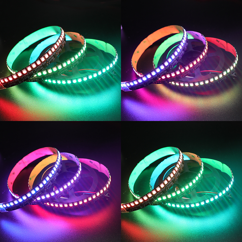 M.best 6.56ft USB LED Strip Lights Waterproof Flexible LED Neon Tape Lights  with Switch for Bedroom Indoors Outdoors