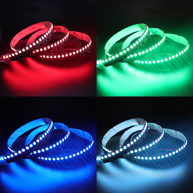 WS2811 DC12V 144LEDs/m Programmable LED Strip Lights, Addressable Flexible LED Light Strips, LED Christmas Holiday Lights, 1m/3.28ft Per Roll WS2811 DC12V 144LEDs/m Programmable LED Strip Lights, Addressable Flexible LED Light Strips, LED Christmas Holiday Lights, 1m/3.28ft Per Roll