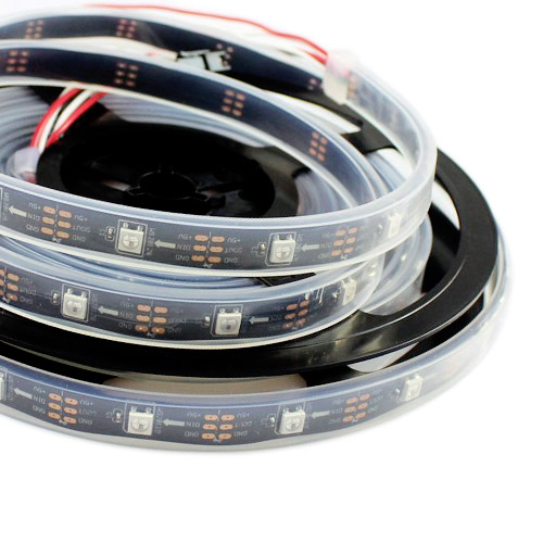 Ws2811 Dc5 12v Programmable Led Strip Lights Addressable Digital Ws2811 Dc5 12v Programmable Led Strip Lights Addressable Digital Full Color Chasing Flexible