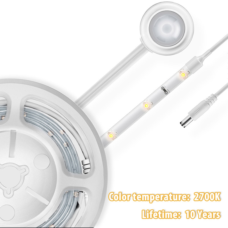 DS43 1-teilige Induktionslampe für den menschlichen Körper, energieeffiziente LED-Nachtlichter mit Bewegungssensor