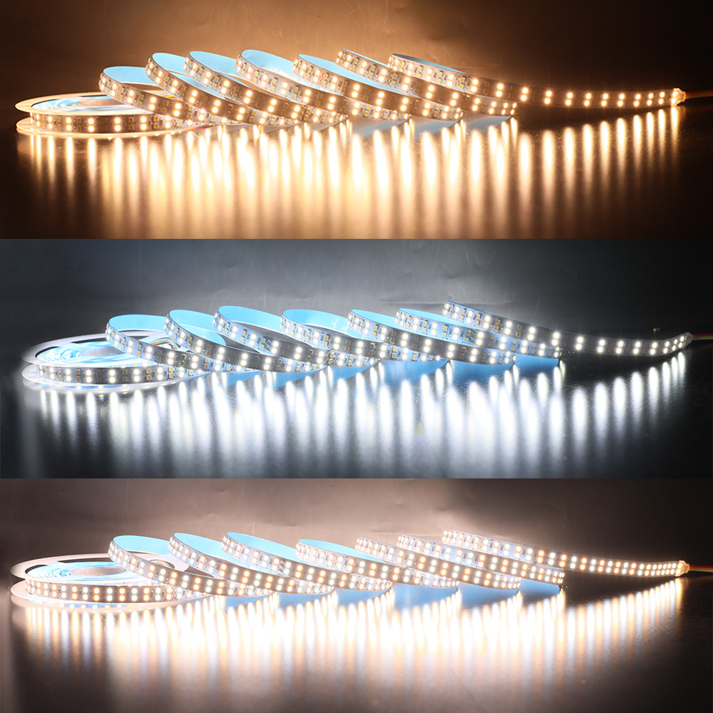 2835 dual white led strip color temperature