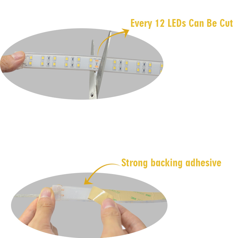 Double Row Series DC24V 2835SMD 720LEDs Flexible LED Strip Lights Outdoor Lighting Waterproof Optional 16.4ft Per Reel By Sale Double Row Series DC24V 2835SMD 720LEDs Flexible LED Strip Lights Outdoor Lighting Waterproof Optional 16.4ft Per Reel By Sale