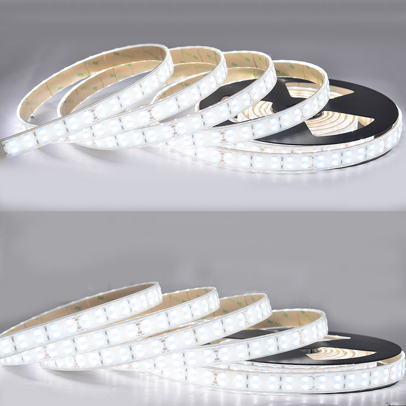 Double Row Series DC24V 2835SMD 720LEDs Flexible LED Strip Lights Outdoor Lighting Waterproof Optional 16.4ft Per Reel By Sale Double Row Series DC24V 2835SMD 720LEDs Flexible LED Strip Lights Outdoor Lighting Waterproof Optional 16.4ft Per Reel By Sale