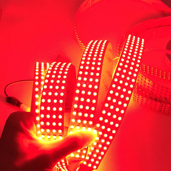 Čtyřřadá nejjasnější LED pásková světla - DC24V 3528SMD 146LEDs/Ft - Flexibilní LED pásková světla, průmyslové osvětlení, 1čipová SMD LED 3528 Čtyřřadá nejjasnější LED pásková světla - DC24V 3528SMD 146LEDs/Ft - Flexibilní LED pásková světla, průmyslové osvětlení, 1čipová SMD LED 3528