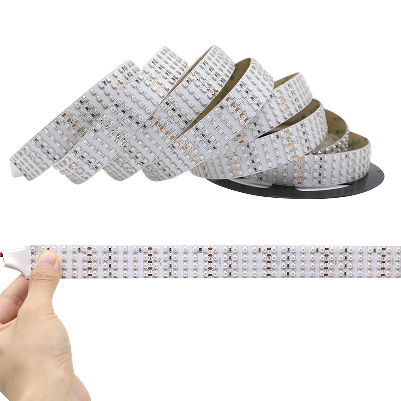 High CRI95 3528SMD Quad Row Green LED Strips - DC24V Super Bright Flexible LED Lights High CRI95 3528SMD Quad Row Green LED Strips - DC24V Super Bright Flexible LED Lights