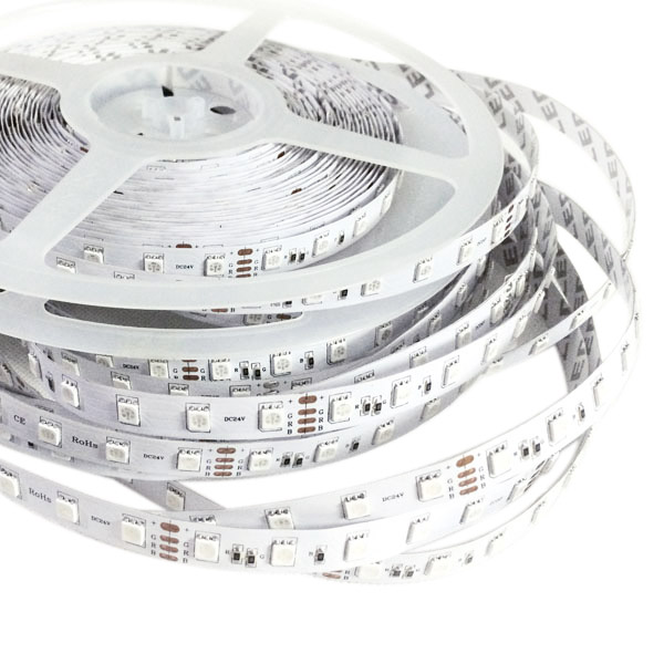 Dc24v Led Light Strip Reel 65 6ft 20m Color Change Rgb