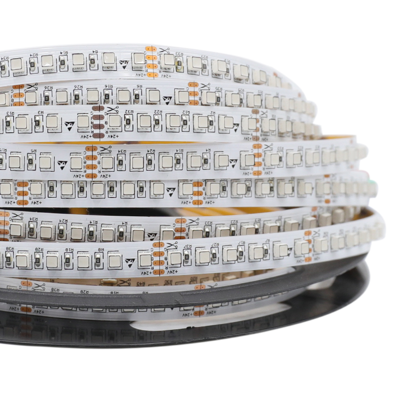 5m RGB Color Changing LED Strip Lights - 120LEDs/m High Density LED Strip - 12V/24V