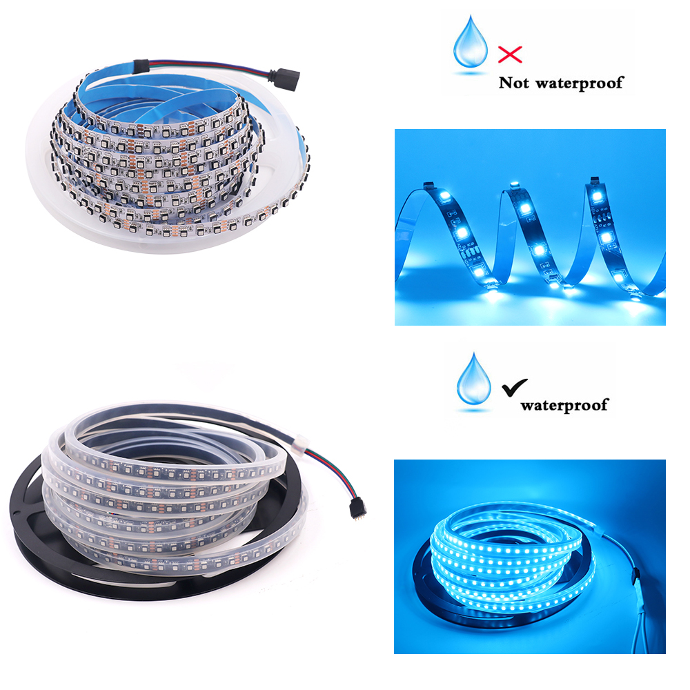 3535 rgb 8mm wide rgb flexible led strip light