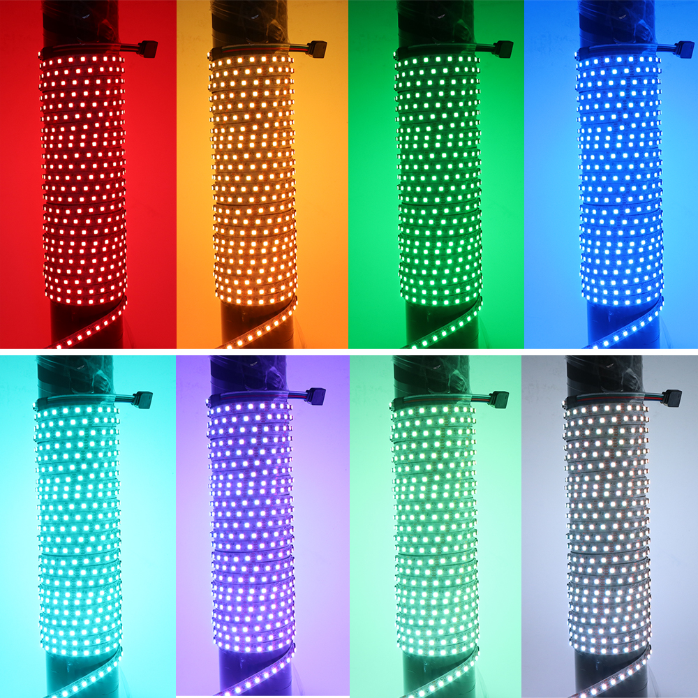 Single Row Super Bright RGB Series DC12V 3535SMD 300LEDs Flexible LED Strip Lights 16.4ft Per Reel By Sale