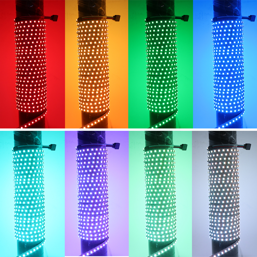 5m RGB LED Color Changing Lights Strip - 12V LED Light Strips - 60/120 LEDs/m 5m RGB LED Color Changing Lights Strip - 12V LED Light Strips - 60/120 LEDs/m