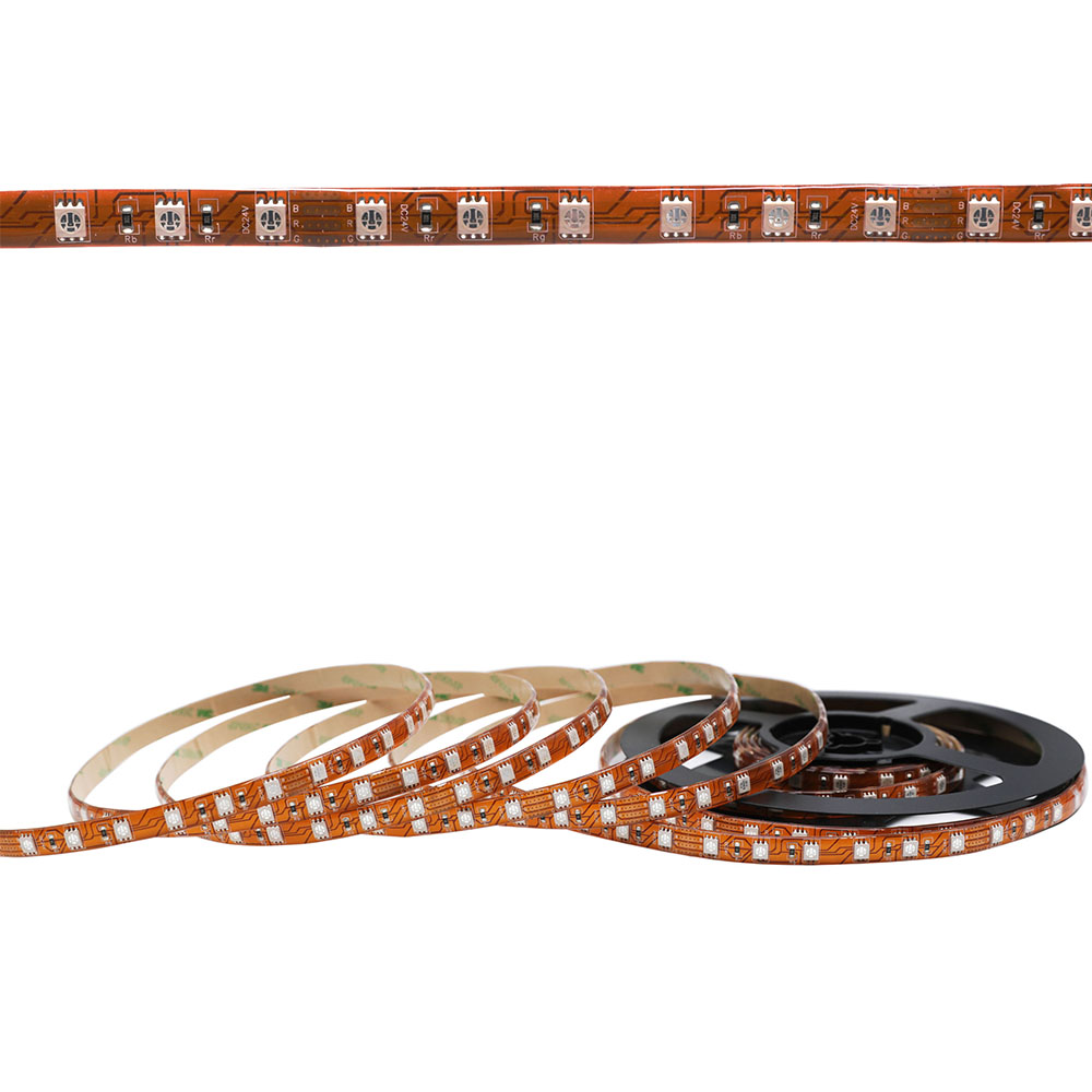 RGB IP65 Waterproof LED Strip Lights - 10mm 12V/24V 5050 Multi Color LED - 60LEDs/m RGB IP65 Waterproof LED Strip Lights - 10mm 12V/24V 5050 Multi Color LED - 60LEDs/m