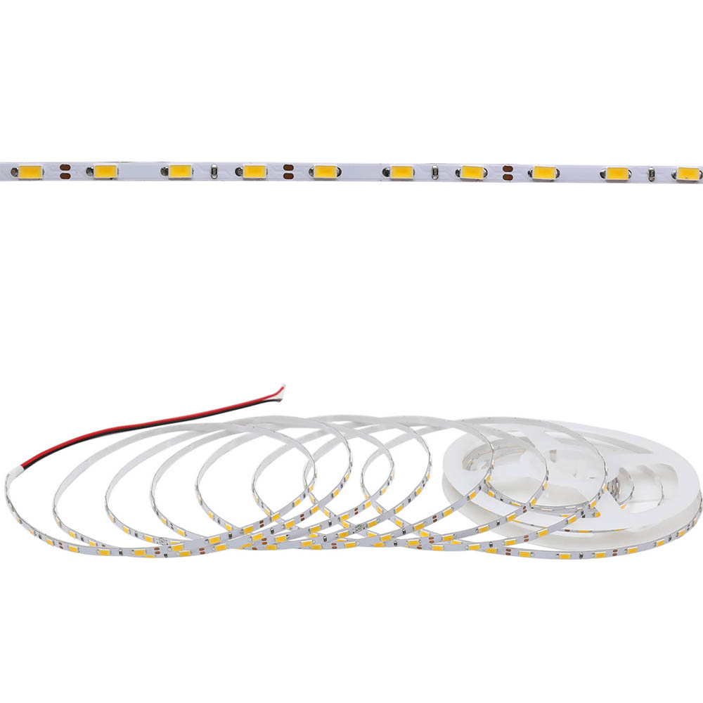 Super Narrow 4mm Width 5730SMD Parallel column 300LEDs Flexible LED Strip Lights Home Lighting 16.4ft Per Reel By Sale