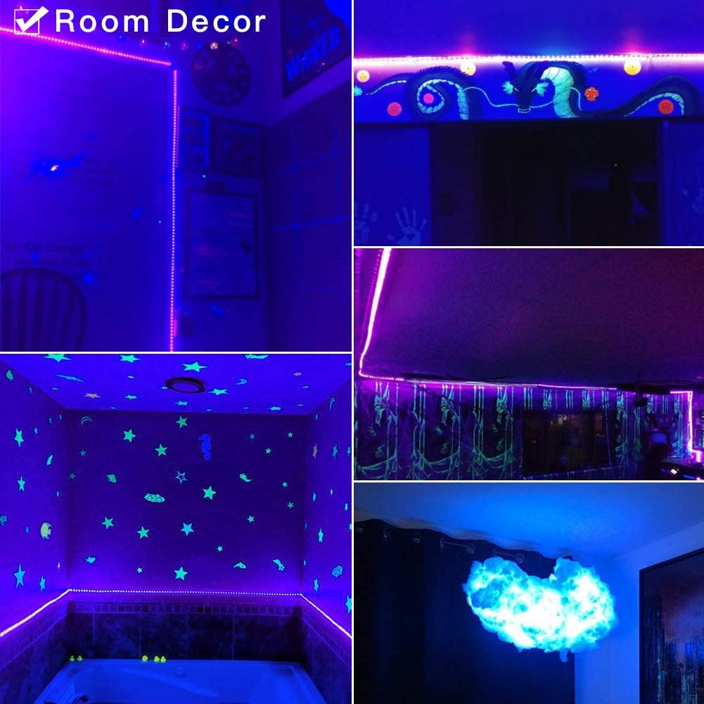 black light led strip application