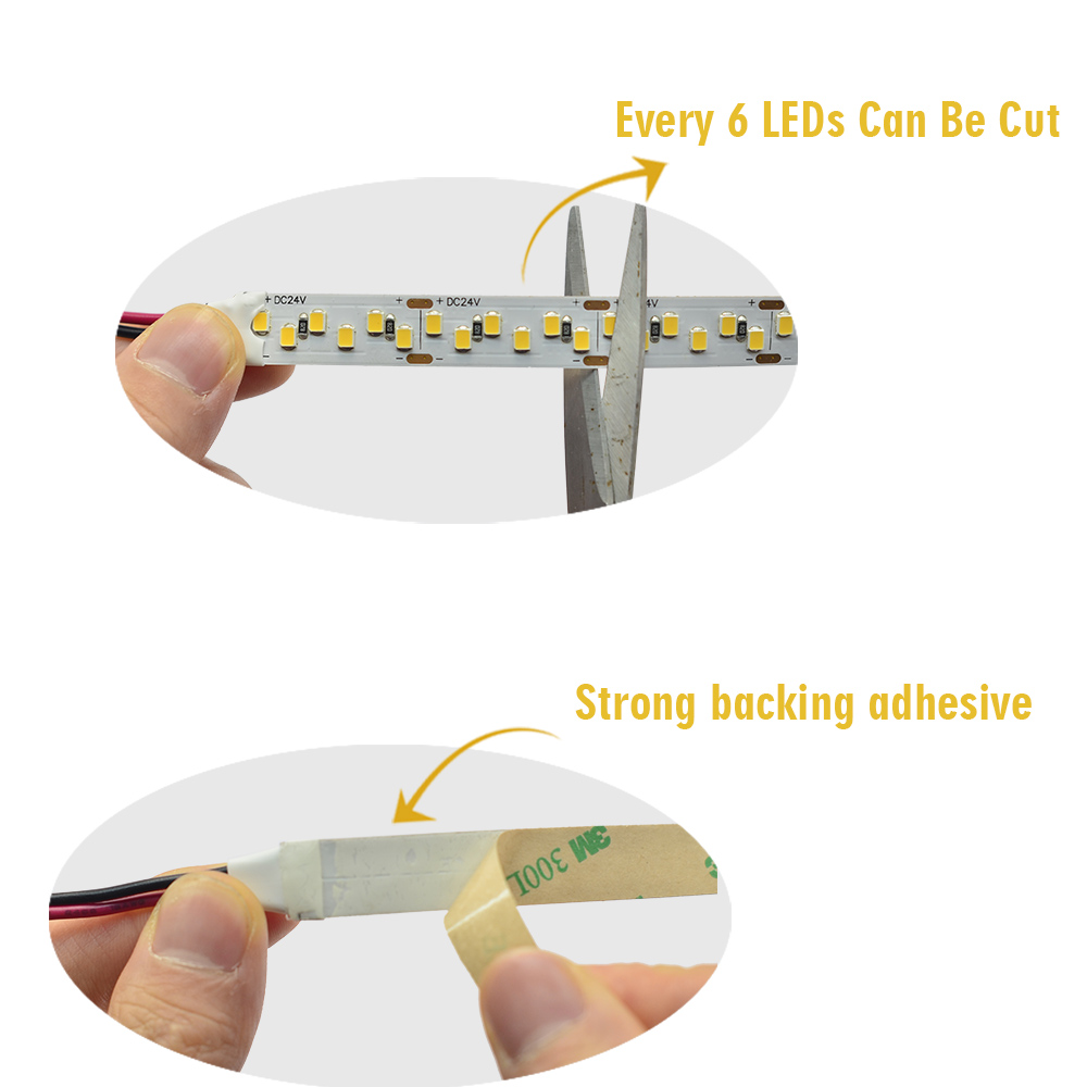Double Row Series DC24V 2835SMD High CRI 95 1020LEDs Waterproof Optional Lighting Flexible LED Strip Lights, 5m/16.4ft Per Reel By Sale Double Row Series DC24V 2835SMD High CRI 95 1020LEDs Waterproof Optional Lighting Flexible LED Strip Lights, 5m/16.4ft Per Reel By Sale